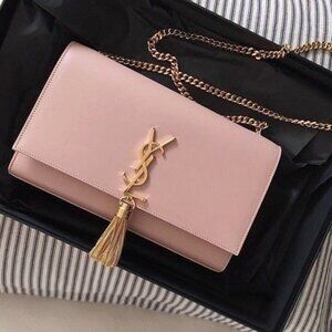 Saint Laurent Kate Tassel Wallet